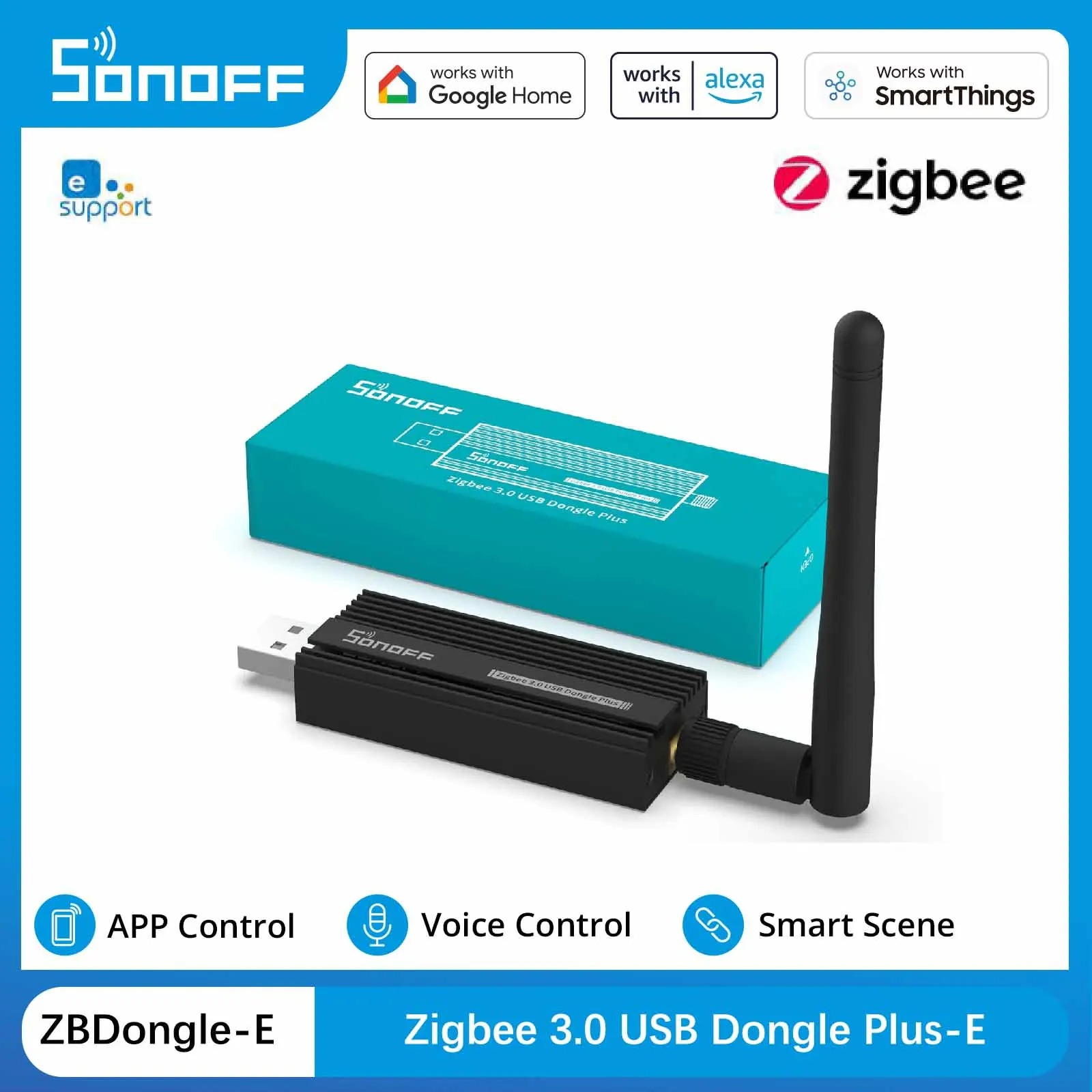 Zigbee Coordinator Stick - Sonoff Zigbee 3,0 Usb Dongle Plus