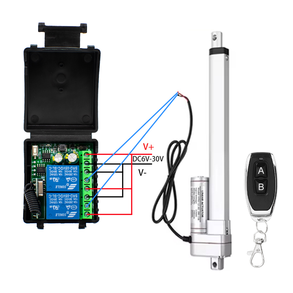 433Mhz Receiver Module - Controlador de motor de actuador RF