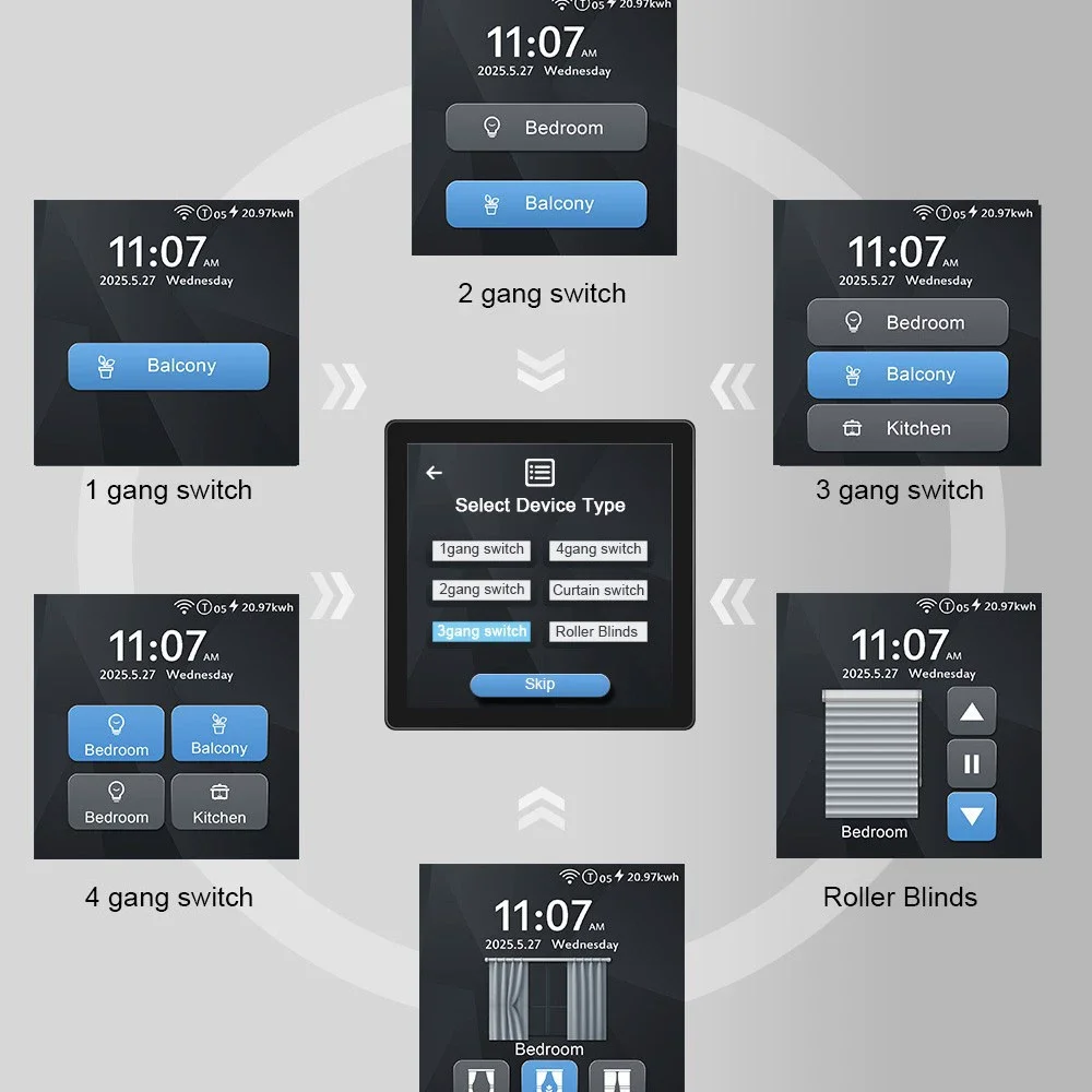 Interruptores inteligentes Wi- - Home Automation Systems Diy reseña y precio