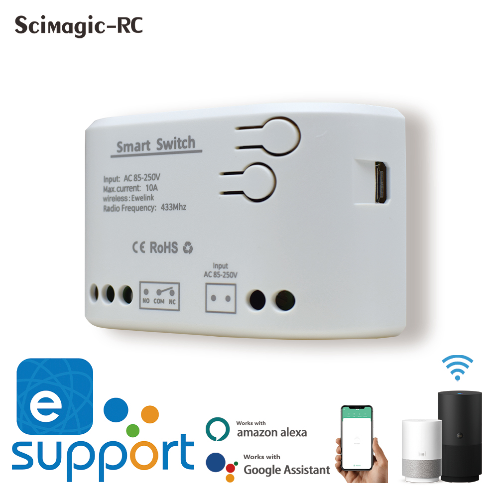 EWELINK Wifi módulo de relé in - 433Mhz Receiver Module reseña y precio