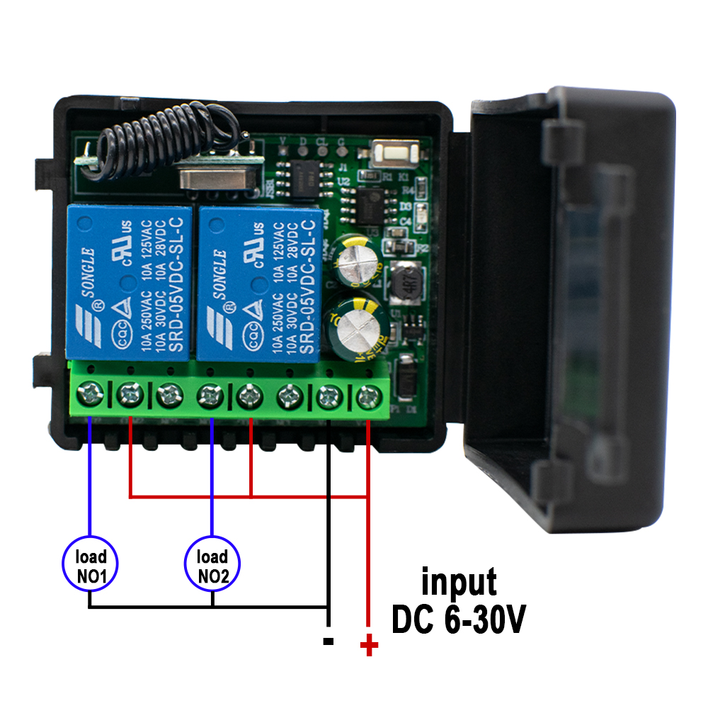 Controlador de motor de actuad - 433Mhz Receiver Module reseña y precio
