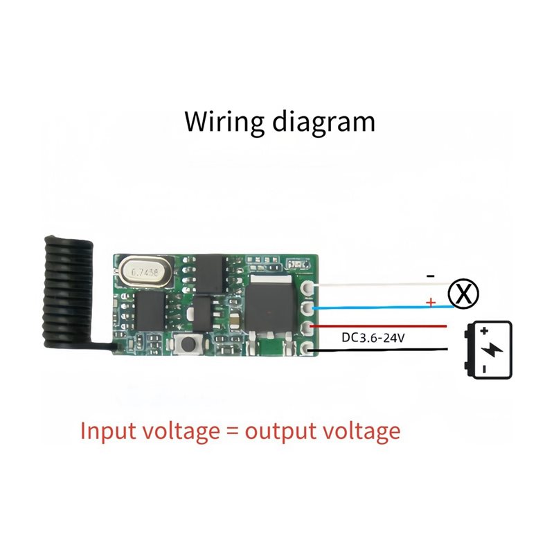 Y45A-Para Controlador de Inter - 433Mhz Receiver Module reseña y precio