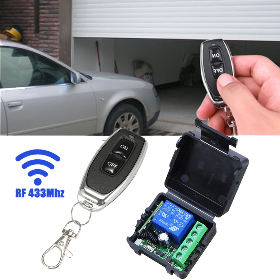 DC 12V Control remoto interrup - 433Mhz Receiver Module reseña y precio