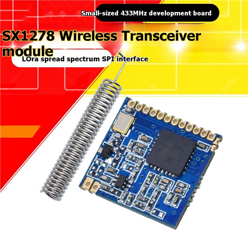2 módulos inalámbricos Lora SX - 433Mhz Receiver Module reseña y precio